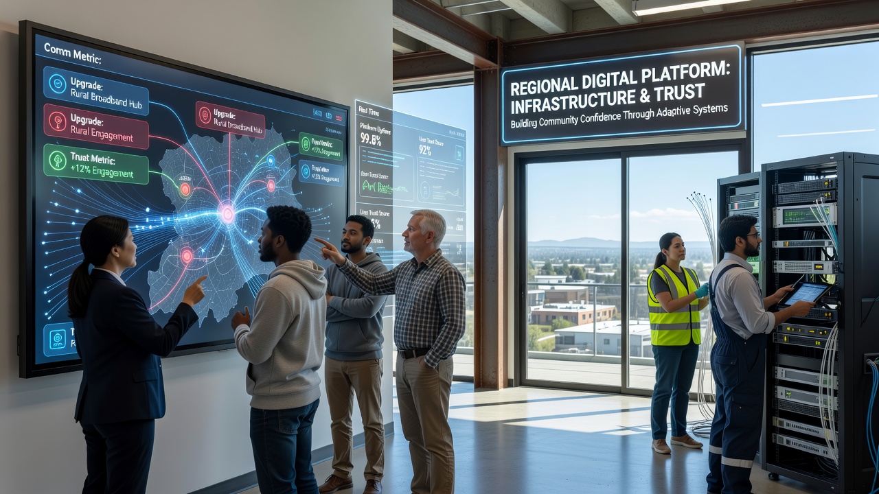 The Interplay Between Infrastructure Adjustments and Community Trust Building in Regional Digital Platforms